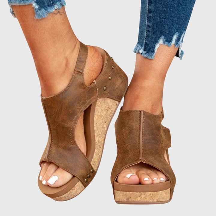 Brooke | Orthopedic Comfort Wedge Sandals