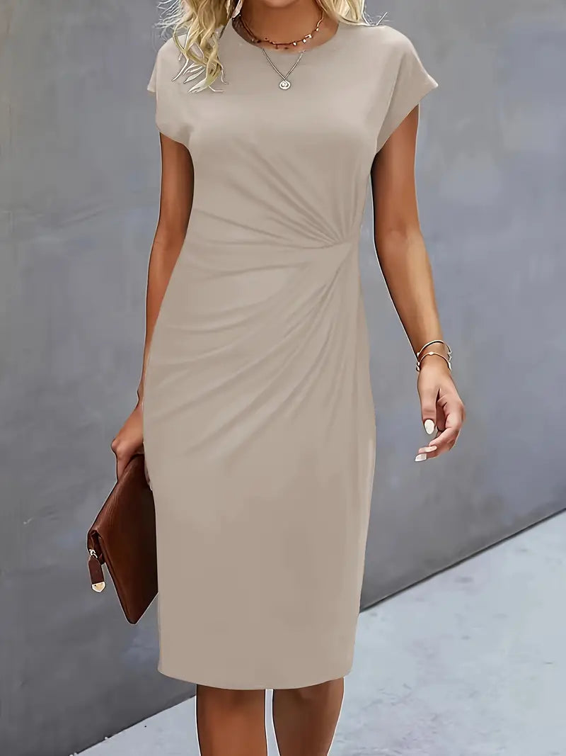 Hailey | Elegant Fitted Midi Dress