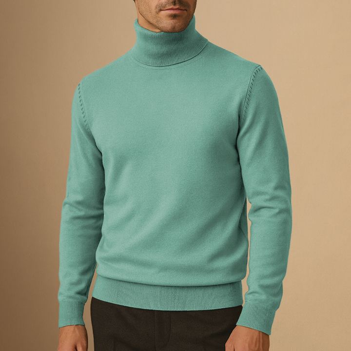 Gavin | Classic Soft Knit Turtleneck