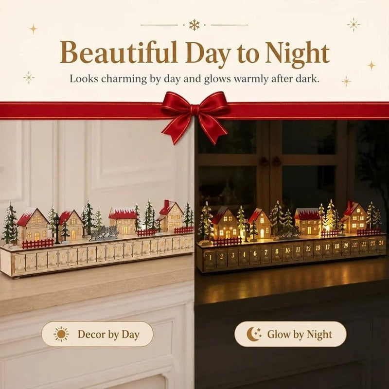 Callie | Wooden Christmas Village Advent Calendar