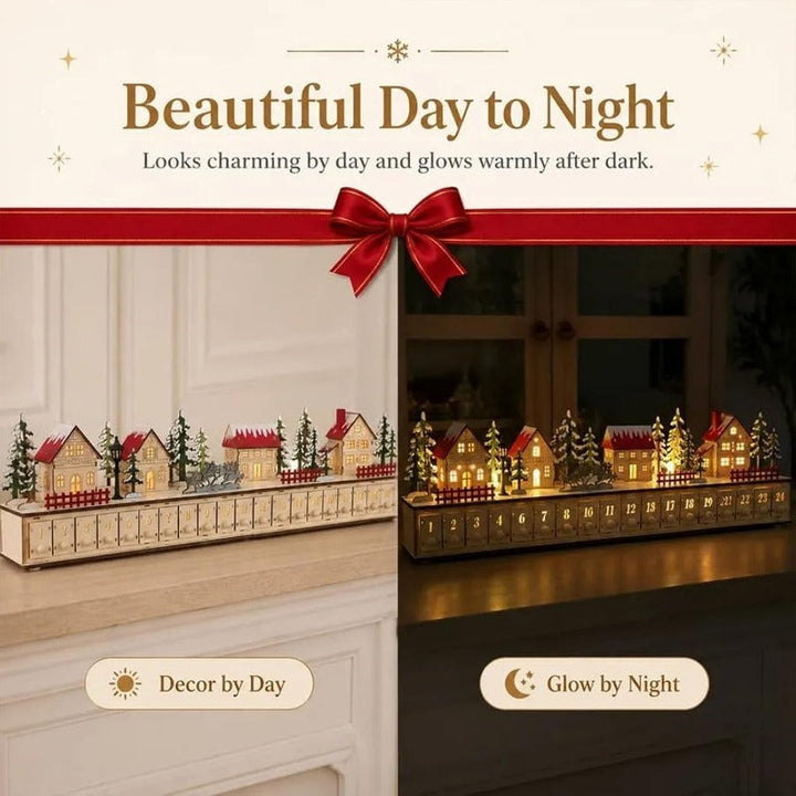 Callie | Wooden Christmas Village Advent Calendar