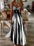 Monroe | Abstract Print Maxi Dress