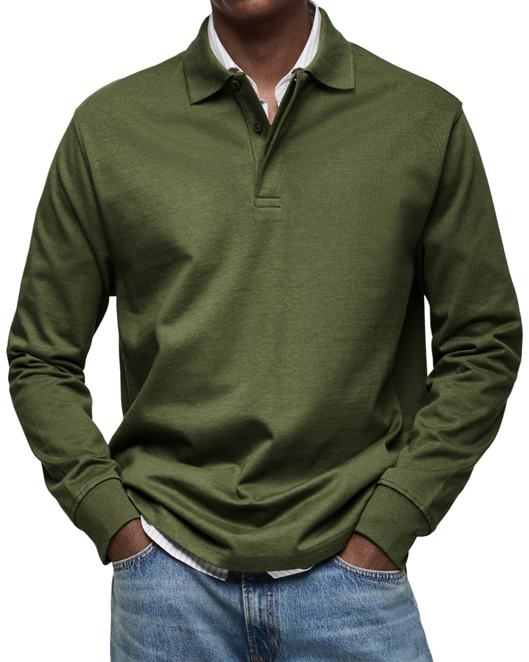 Hayes | Relaxed Long Sleeve Polo