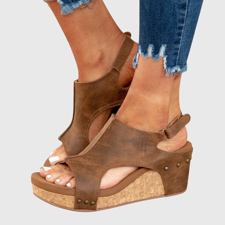 Brooke | Orthopedic Comfort Wedge Sandals
