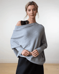 Reese | Asymmetrical Soft Knit Sweater