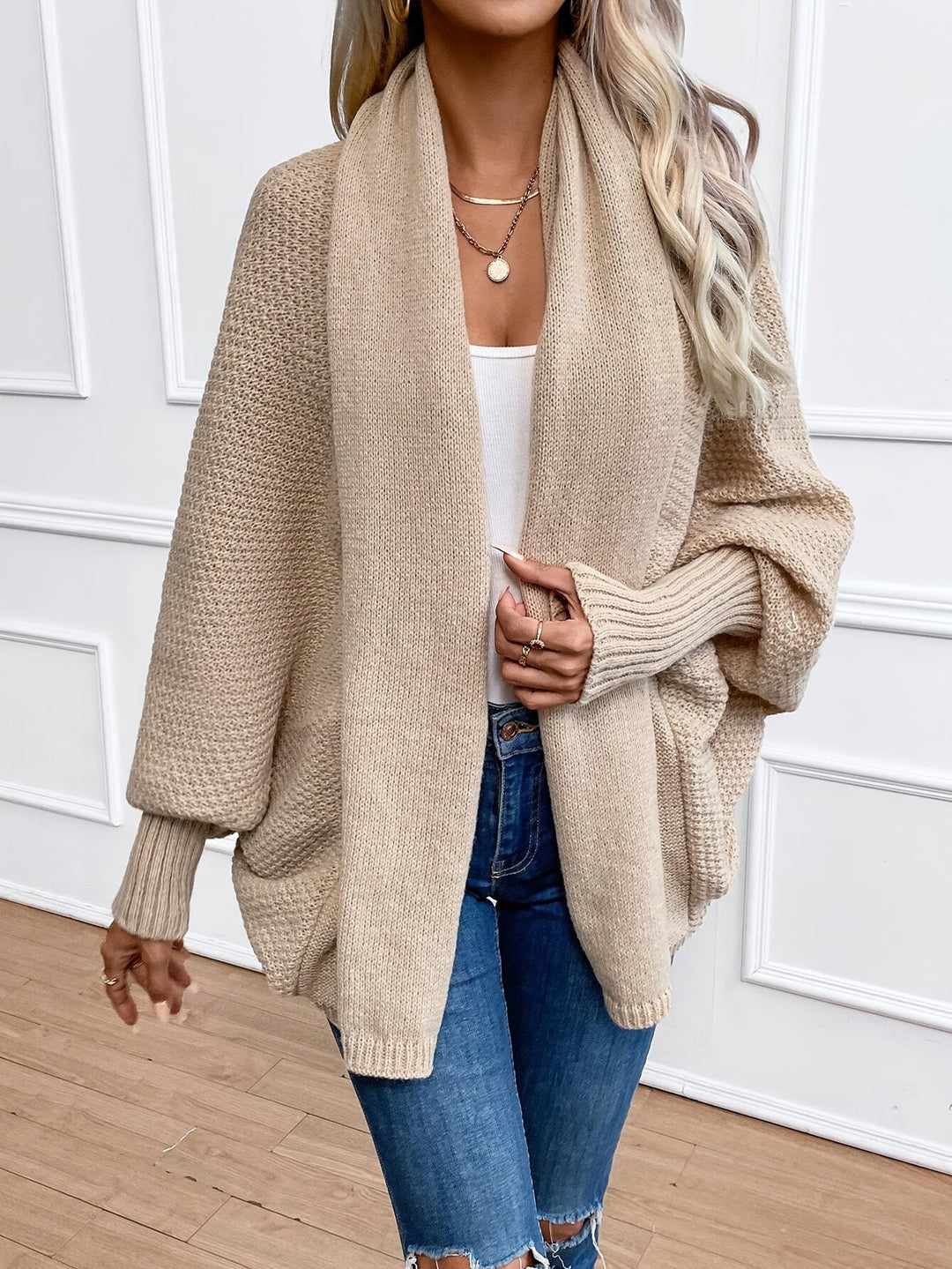 Maren | Cozy Shawl Knit Cardigan