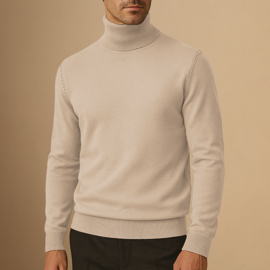 Gavin | Classic Soft Knit Turtleneck