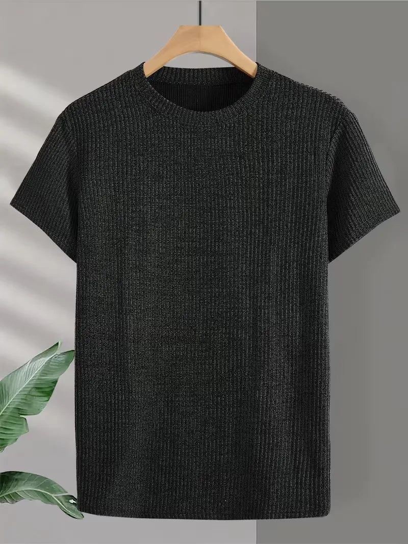 Hayes | Textured Knit T-Shirt
