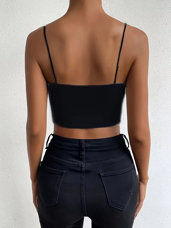 Nova | Spaghetti Strap Crop Top