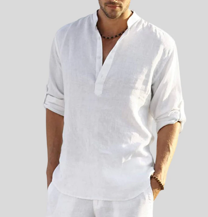 Hudson | Men's Casual Linen Shirt
