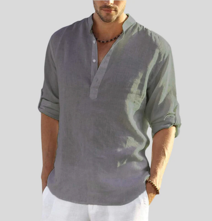 Hudson | Men's Casual Linen Shirt