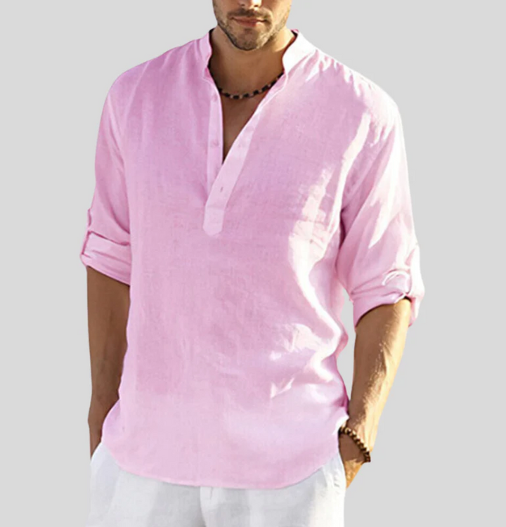 Hudson | Men's Casual Linen Shirt