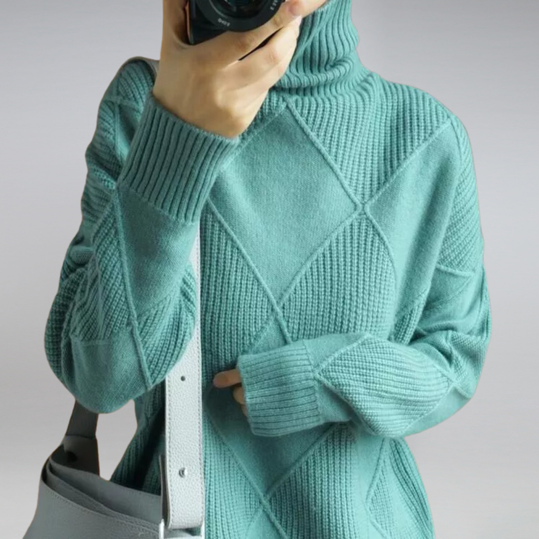 Cleo | Cashmere turtleneck women