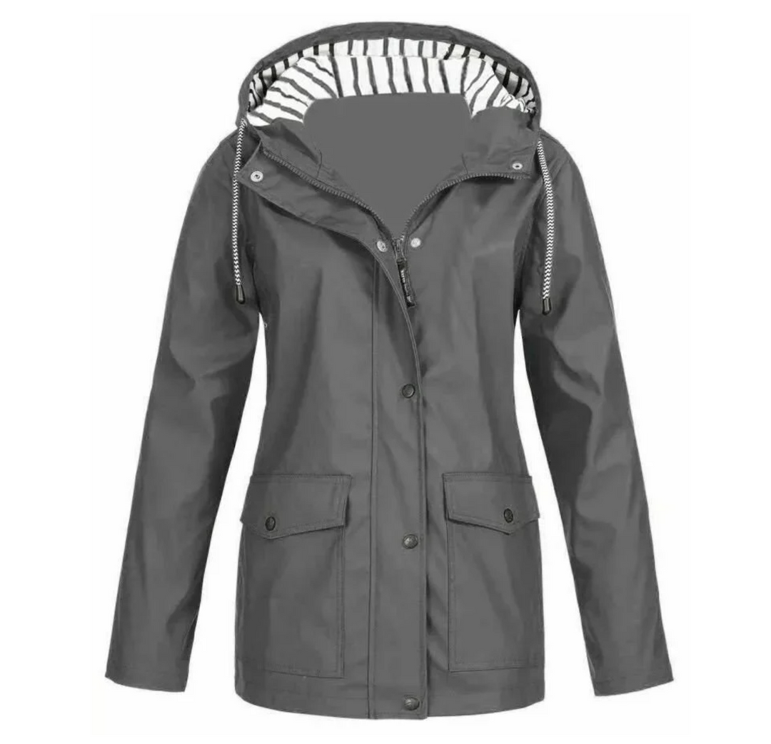 Oaklyn | StormShield Hooded Rain Jacket