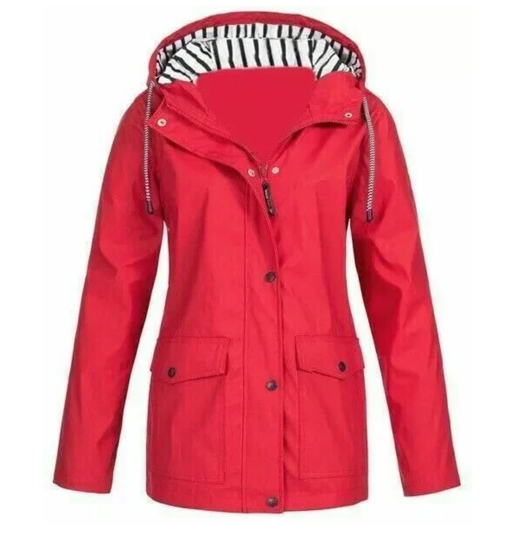 Oaklyn | StormShield Hooded Rain Jacket