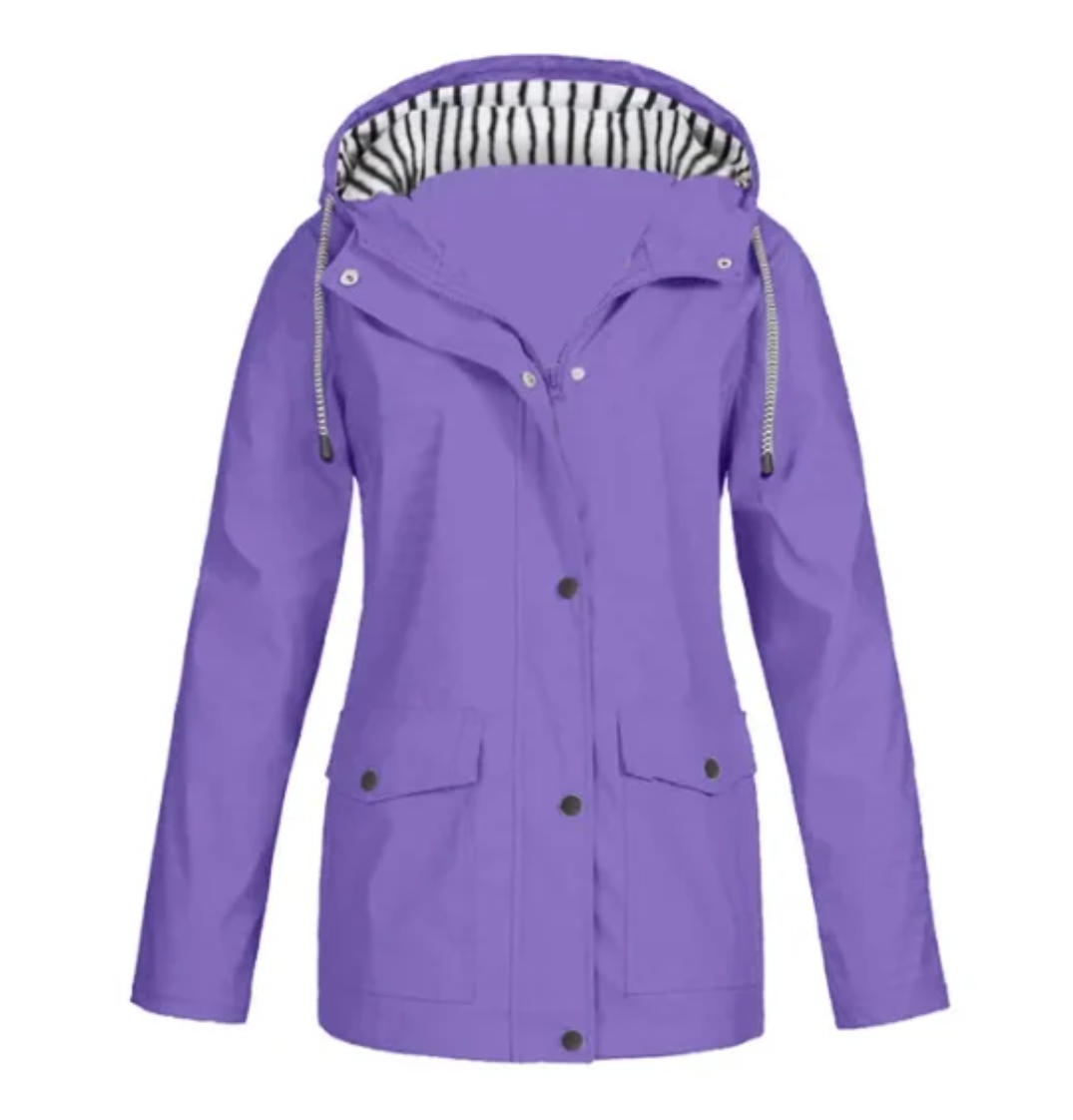 Oaklyn | StormShield Hooded Rain Jacket