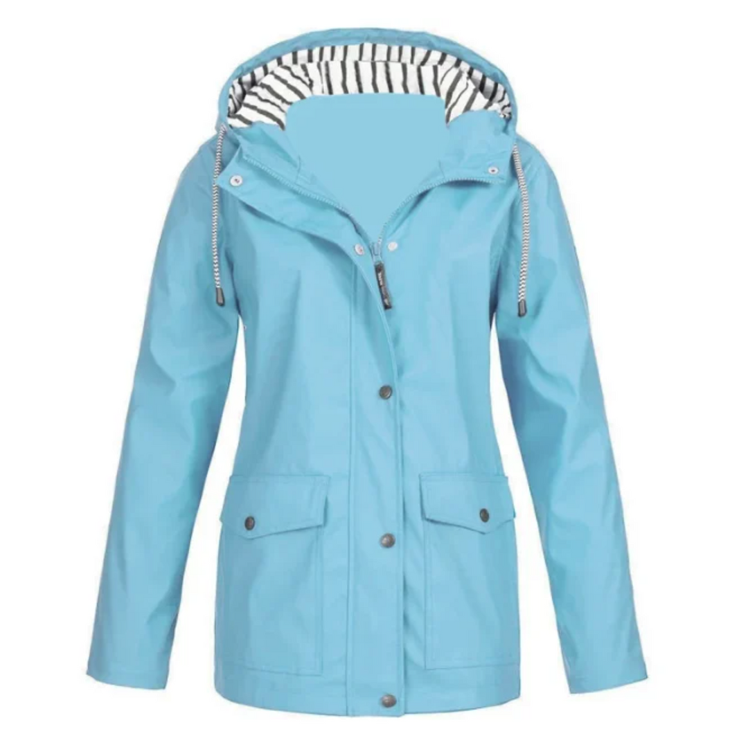 Oaklyn | StormShield Hooded Rain Jacket