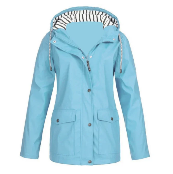 Oaklyn | StormShield Hooded Rain Jacket