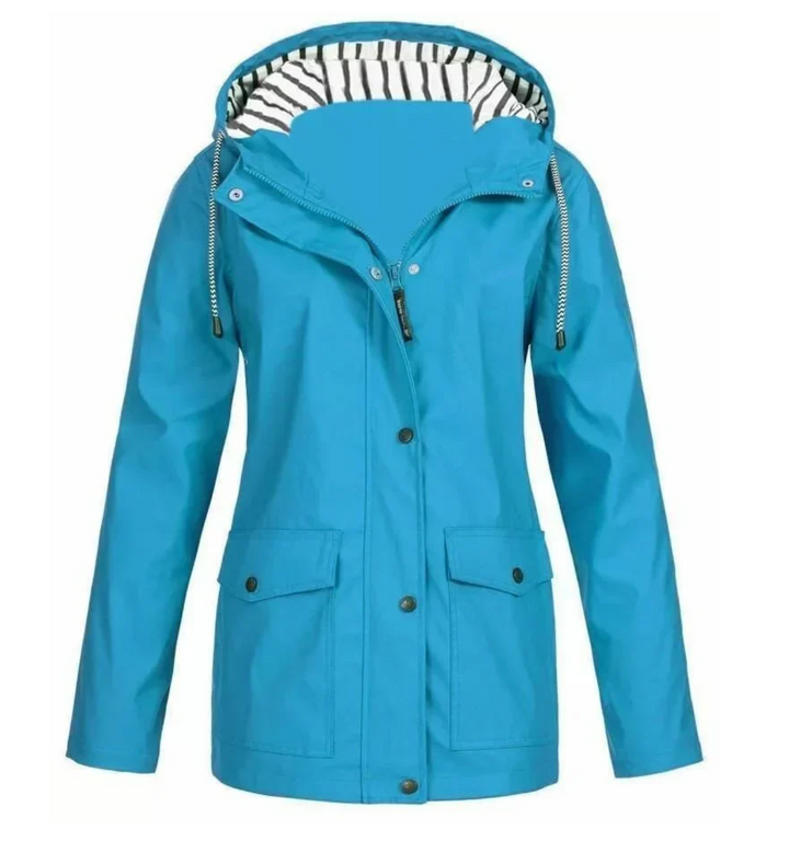 Oaklyn | StormShield Hooded Rain Jacket