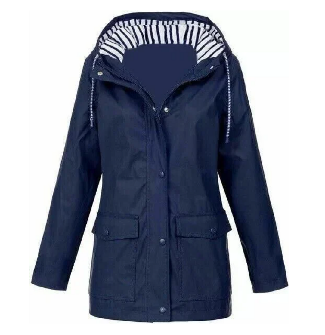 Oaklyn | StormShield Hooded Rain Jacket