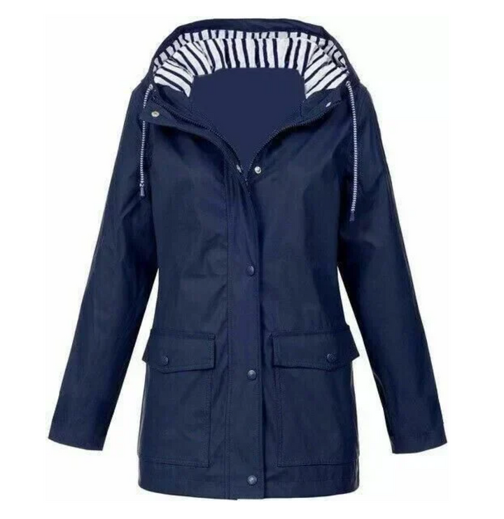 Oaklyn | StormShield Hooded Rain Jacket