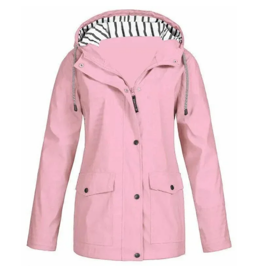 Oaklyn | StormShield Hooded Rain Jacket