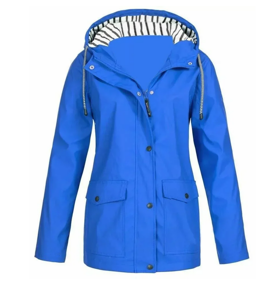 Oaklyn | StormShield Hooded Rain Jacket