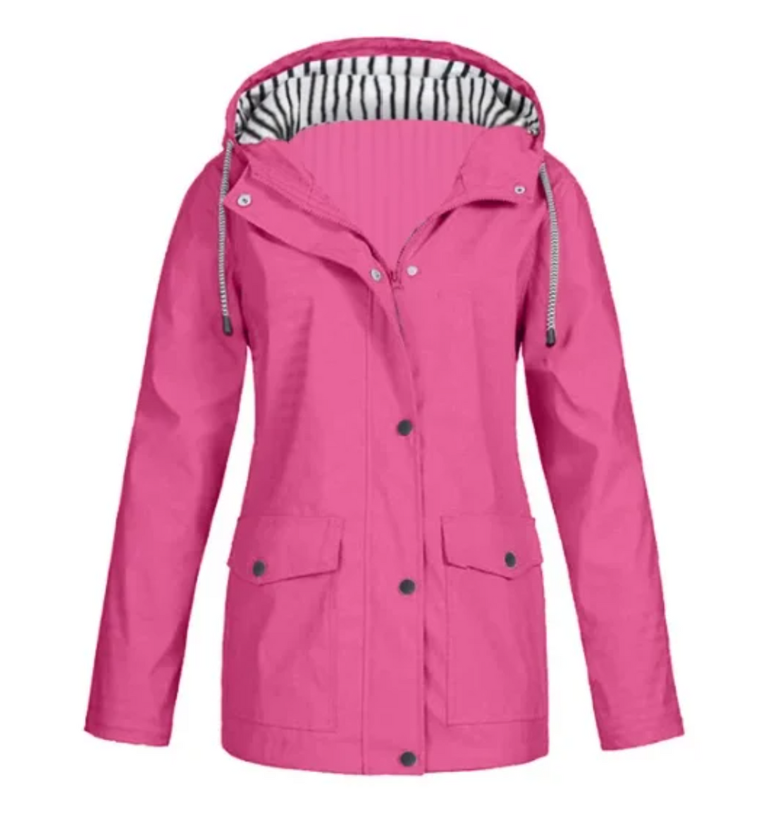 Oaklyn | StormShield Hooded Rain Jacket