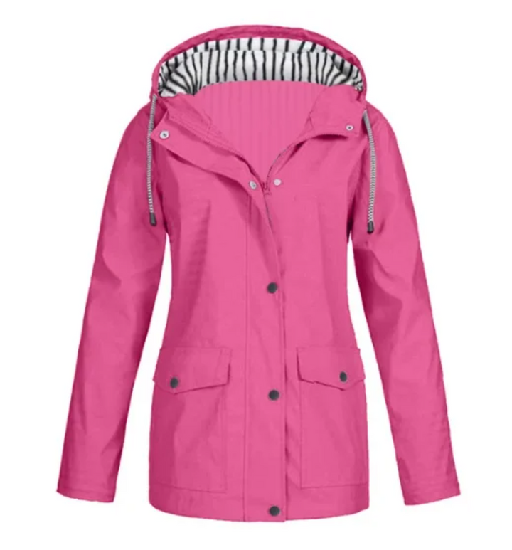 Oaklyn | StormShield Hooded Rain Jacket