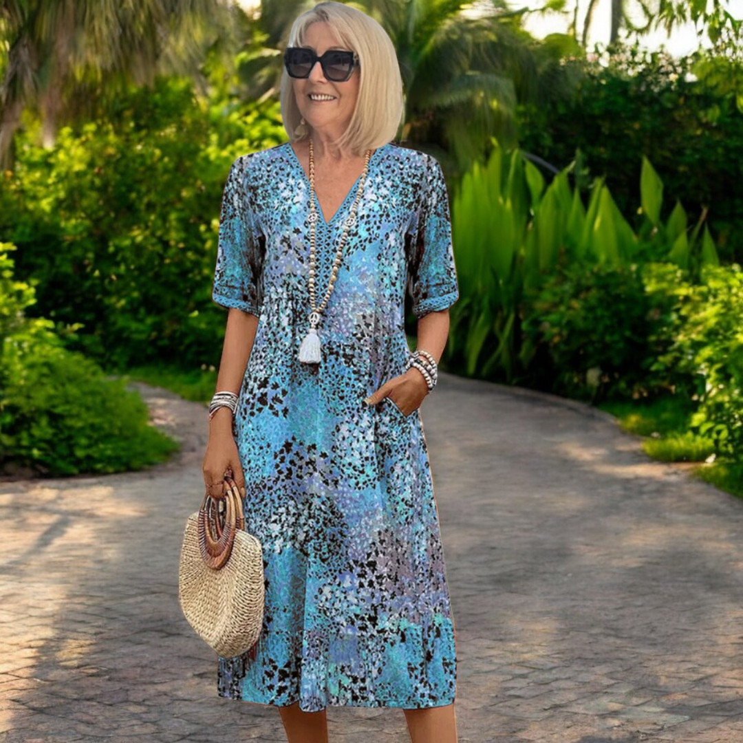 Stella | Printed Boho Summer Dress