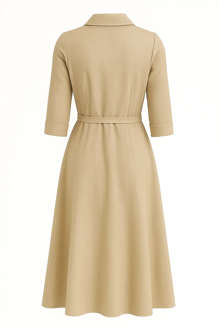 Maren | Botanical Bloom Midi Dress