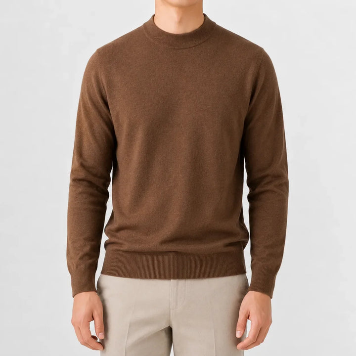 Roy | Sweater for men - Kameel