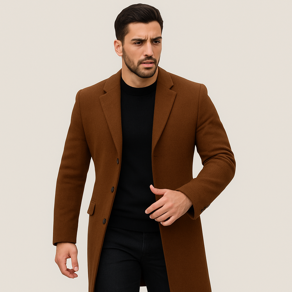 Lysander | Men's Slim Fit Overcoat