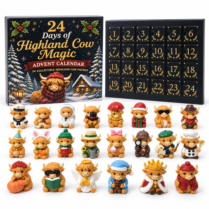Marlow | Highland Cow Advent Calendar