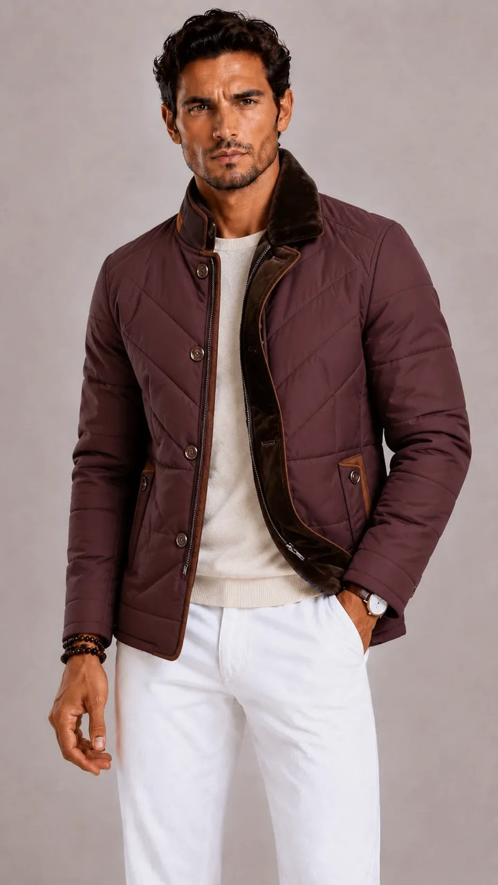 Aaron | Jacket quilted for men