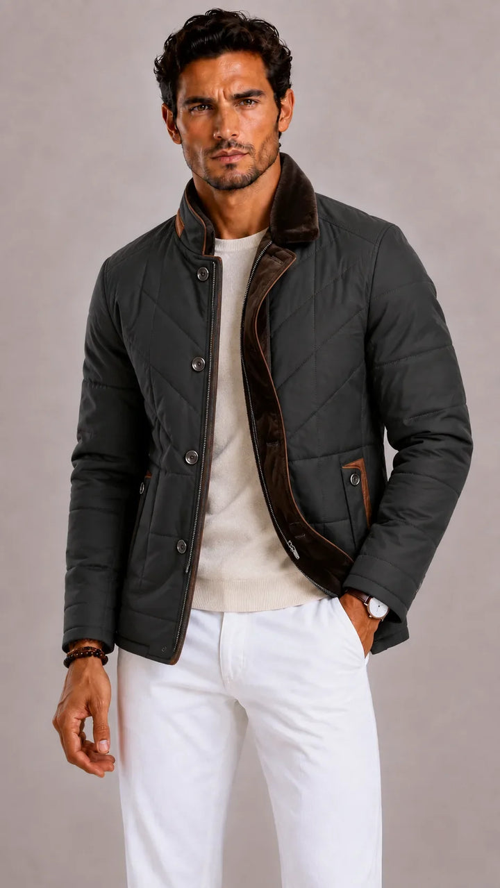 Aaron | Jacket quilted for men