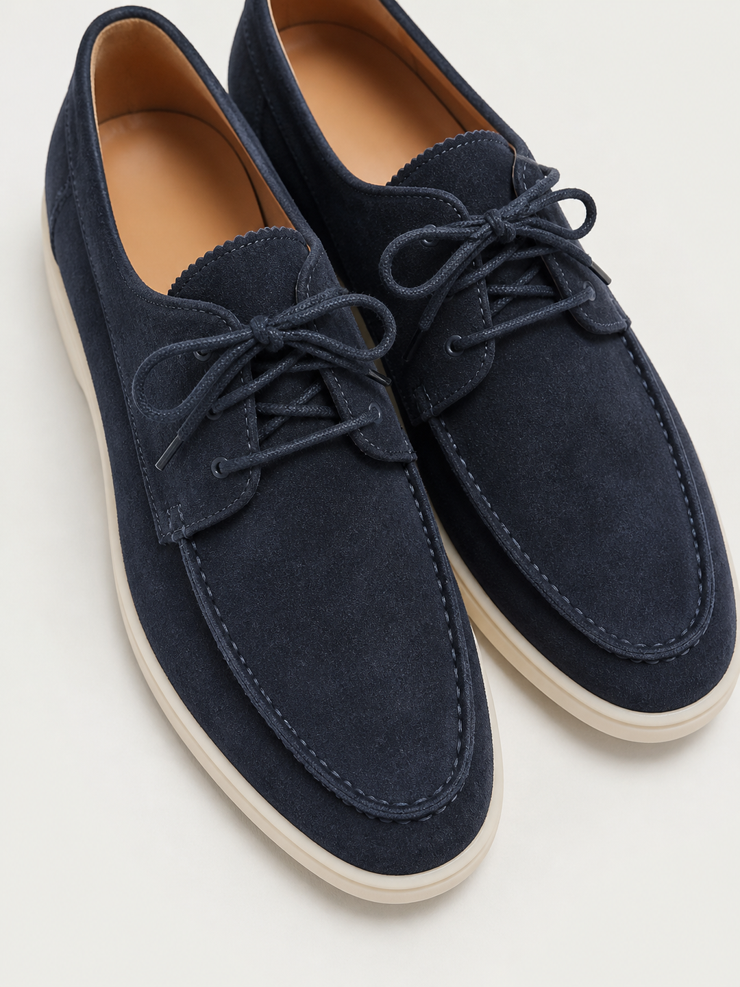 Vaughn | Leather lace-up loafers men