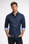 Owen | Contrast Button Shirt