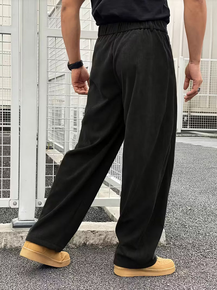 Hazel | Corduroy Straight Leg Trousers