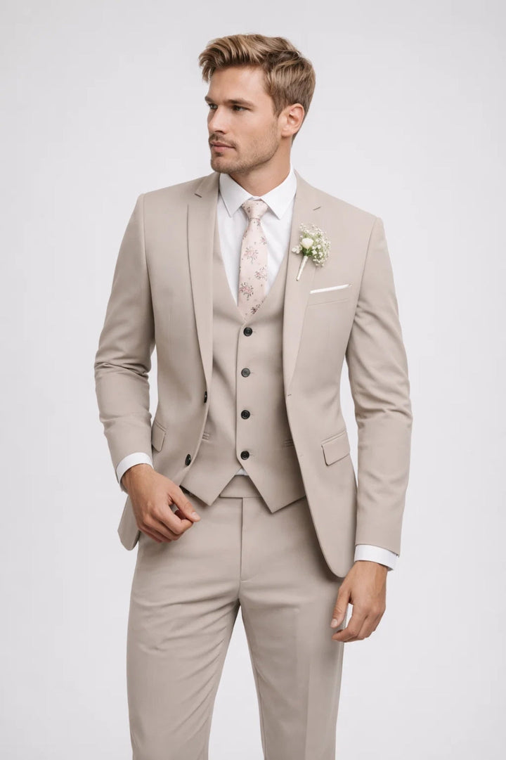 James Slim Fit 3 Piece Suit