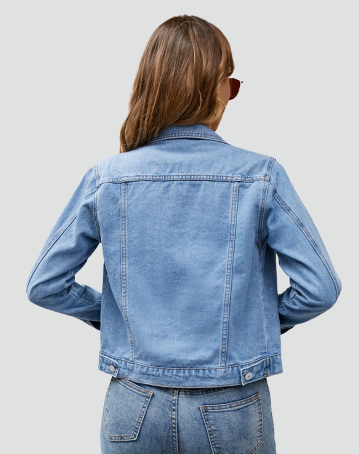 Giselle | Classic Button Denim Jacket