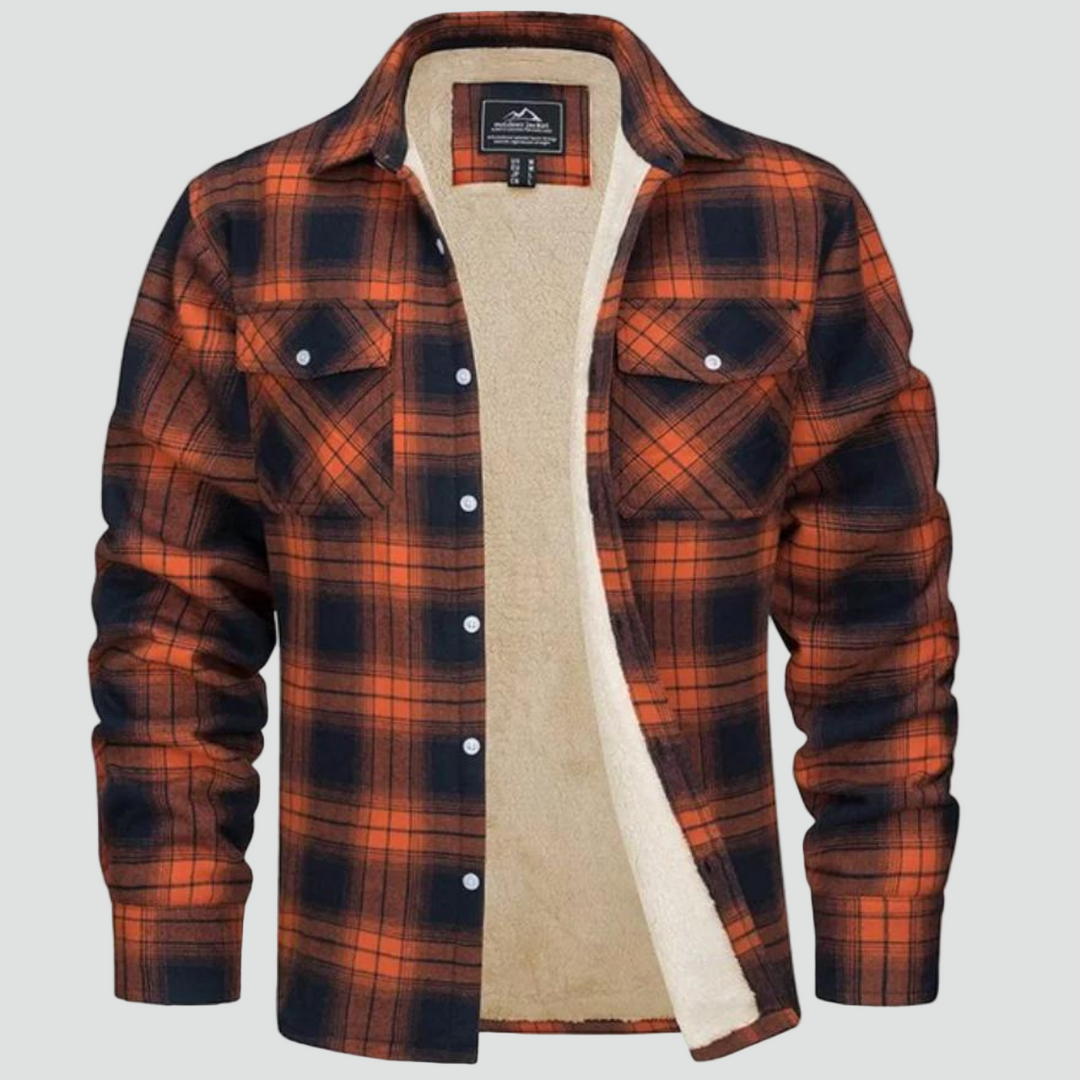 Westbrook | Rugged Plaid Fleece Overshirt