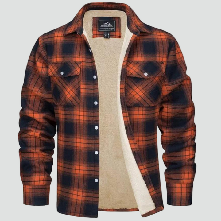 Westbrook | Rugged Plaid Fleece Overshirt