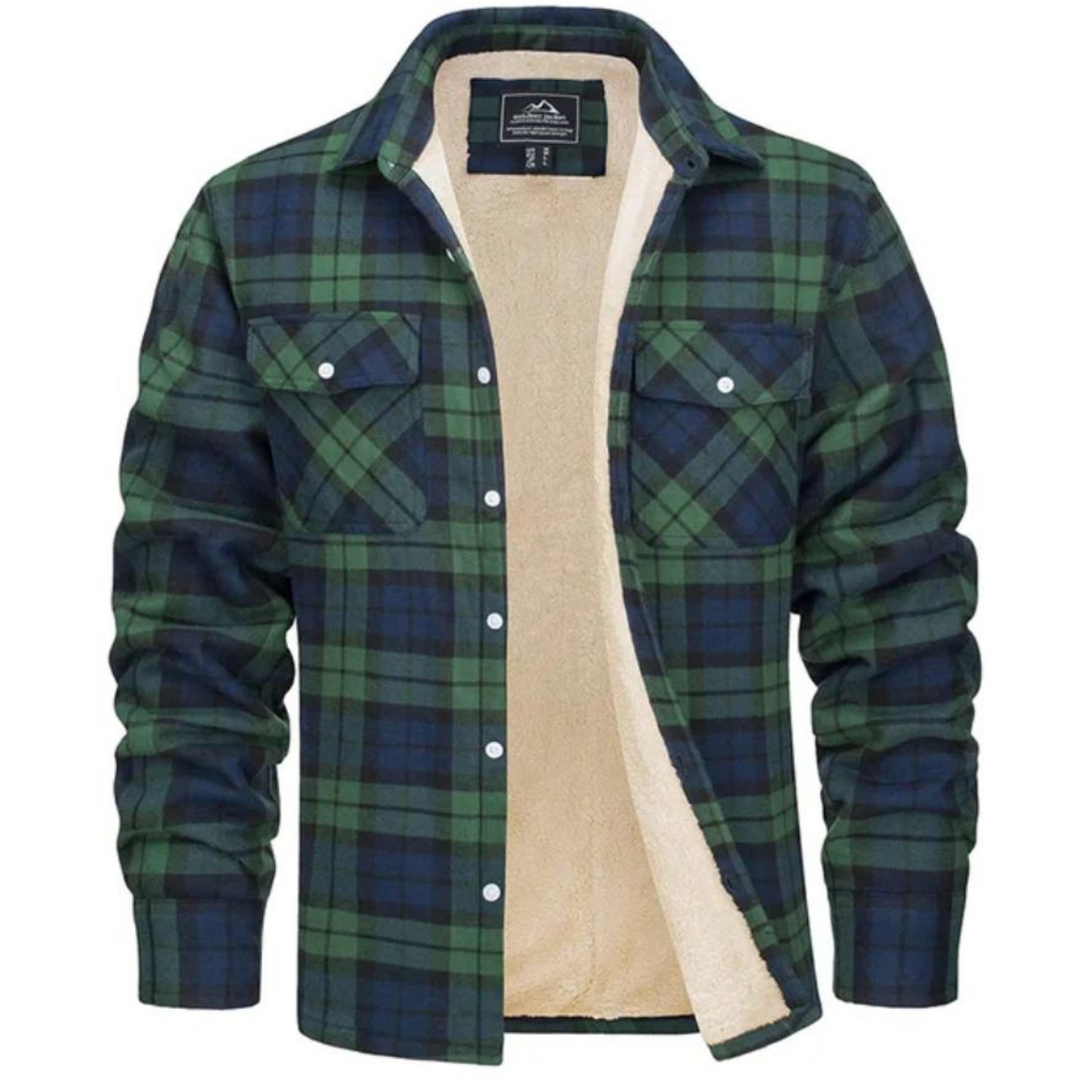 Westbrook | Rugged Plaid Fleece Overshirt