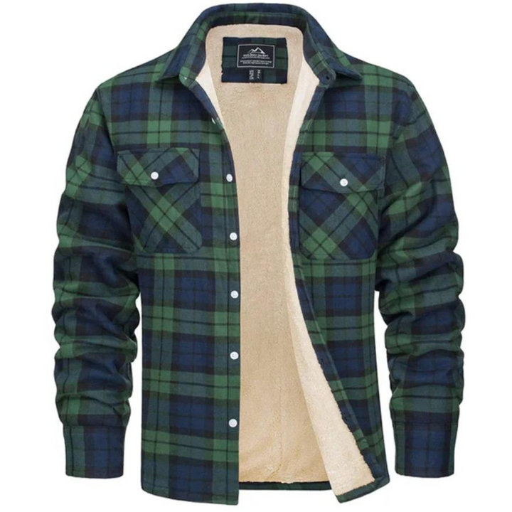 Westbrook | Rugged Plaid Fleece Overshirt