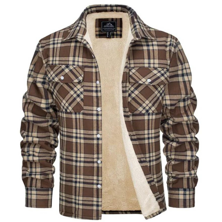 Westbrook | Rugged Plaid Fleece Overshirt