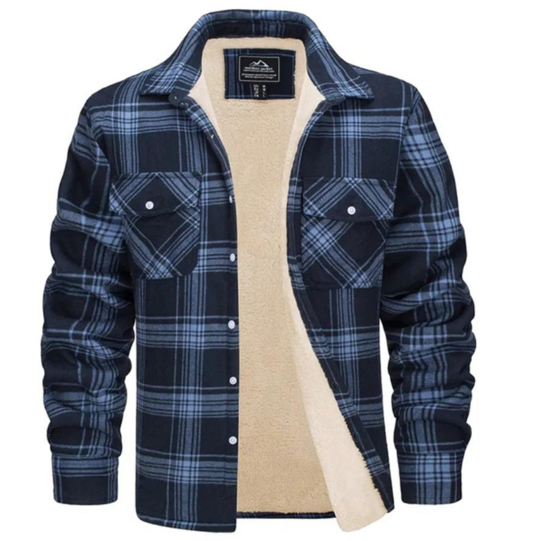 Westbrook | Rugged Plaid Fleece Overshirt