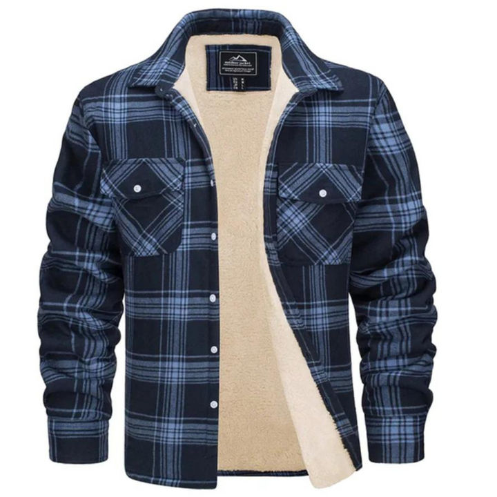 Westbrook | Rugged Plaid Fleece Overshirt