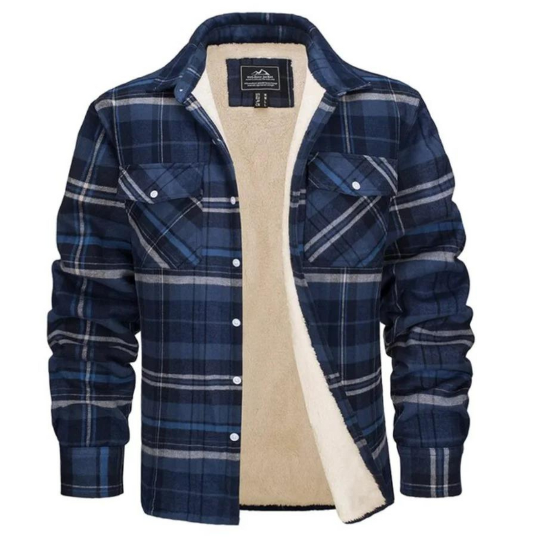 Westbrook | Rugged Plaid Fleece Overshirt
