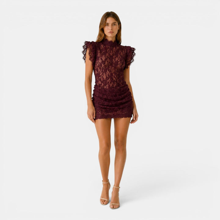 Scarlett | Lace Bodycon Mini Dress